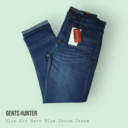 U.S Polo Slim Fit Navy Blue Denim Jeans - GHUS4179