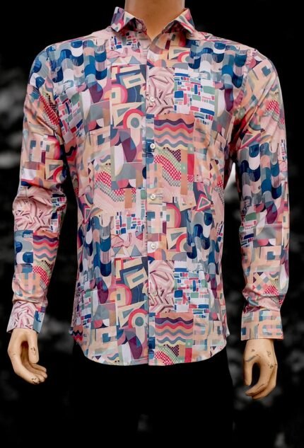 Men's Stylish Stretchable Full Sleeve Shirt